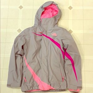 North Face Hyvent Girls Winter Jacket 10/12